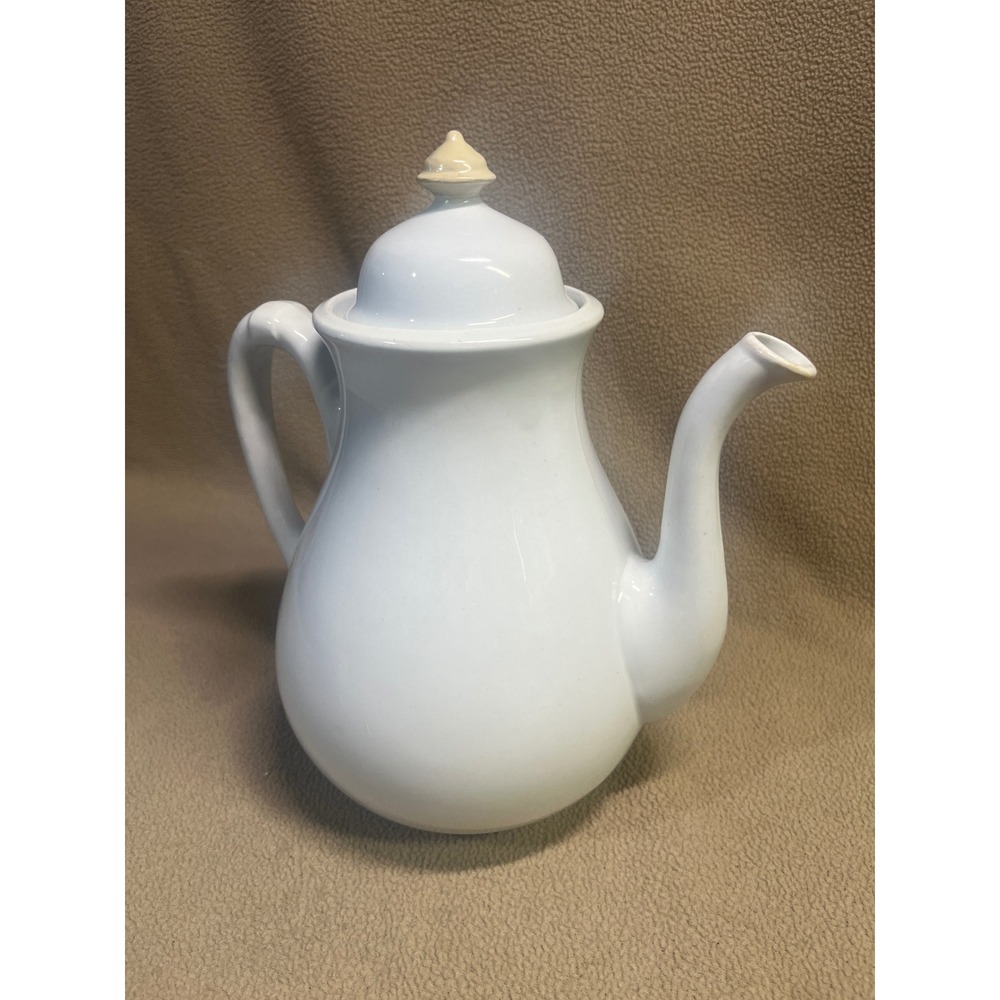 Vintage IRONSTONE CHINA J&G MEAKIN ENGLAND Coffee, Tea Pot White